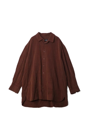 Casey Casey long-sleeved shirt - Brown
