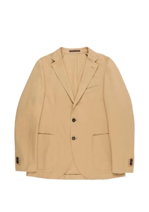 slowear button notched jacket - Neutrals