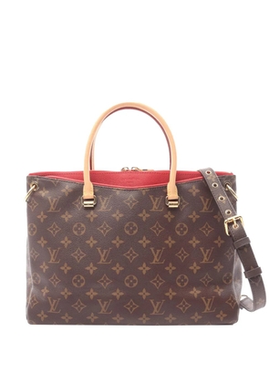 Louis Vuitton Pre-Owned 2016 Monogram Pallas MM satchel - Brown