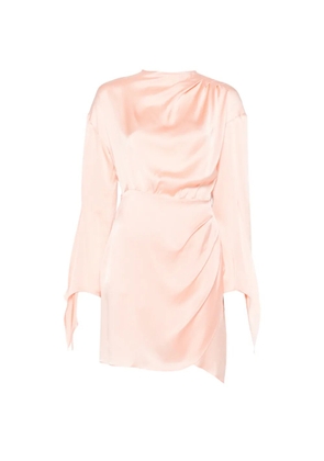 Semicouture long-sleeve mini dress - Pink