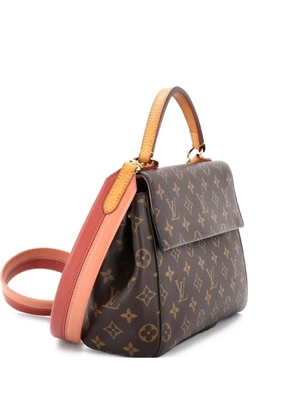 Louis Vuitton Pre-Owned Cluny Top Handle Bag Monogram Canvas BB satchel - Brown