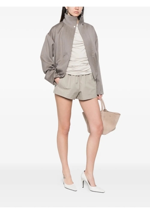 WARDROBE.NYC elasticated shorts - Neutrals