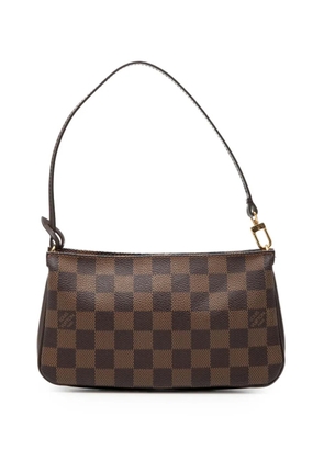 Louis Vuitton Pre-Owned 2002 Damier Ebene Navona shoulder bag - Brown