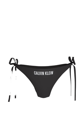 Calvin Klein Intense Power logo-detail bikini bottoms - Black