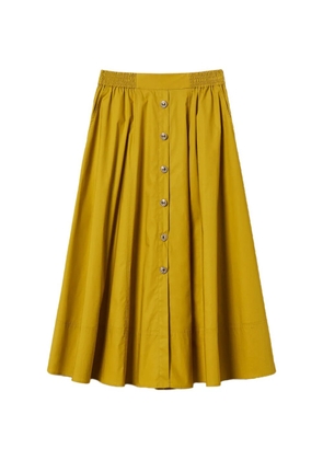 TWINSET buttoned midi skirt - Yellow