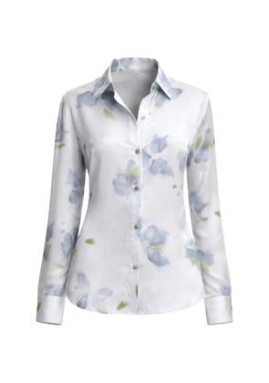 Vince floral-print shirt - White
