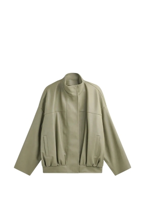 The Frankie Shop Veren panelled bomber jacket - Green