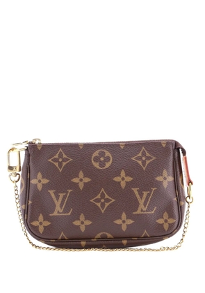 Louis Vuitton Pre-Owned Pochette Accessoires Monogram Canvas Mini clutch bag - Brown