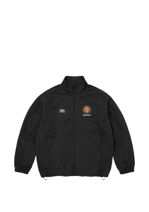 Supreme x Umbro zip-up cotton track jacket - Black