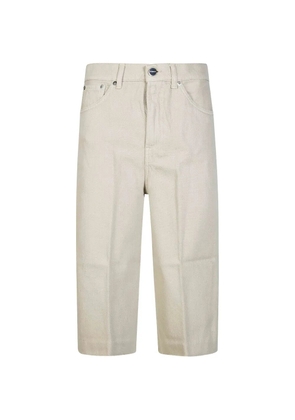 DONDUP belt loops shorts - Neutrals