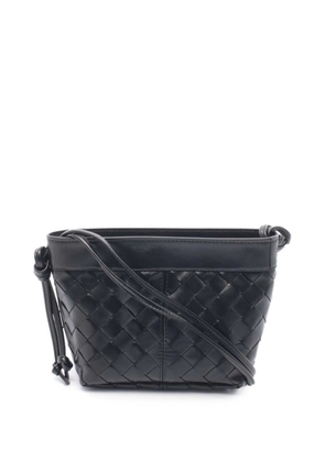 Bottega Veneta Pre-Owned 2012-2026 Small Nappa Intrecciato crossbody bag - Black