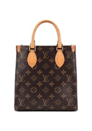 Louis Vuitton Pre-Owned Sac Plat NM Bag Monogram Canvas BB tote bag - Brown