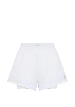 Plein Sport elasticated-waist shorts - White