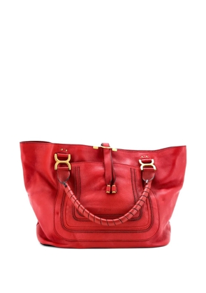 Chloé Pre-Owned Marcie Leather Large tote bag - Red