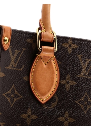 Louis Vuitton Pre-Owned Sac Plat NM Bag Monogram Canvas BB tote bag - Brown