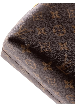 Louis Vuitton Pre-Owned Alma BNB Handbag Monogram Canvas with Leather satchel - Brown