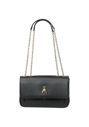 Patrizia Pepe logo-plaque shoulder bag - Black