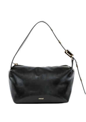 sacai zip shoulder bag - Black