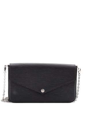 Louis Vuitton Pre-Owned Felicie Pochette Epi Leather crossbody bag - Black