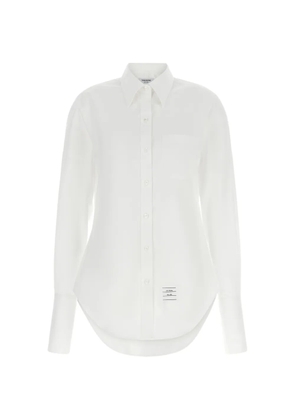 Thom Browne button down pocket shirt - White