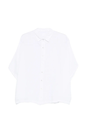 120% Lino buttoned shirt - White