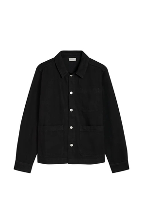 Les Deux patch-pocket shirt jacket - Black