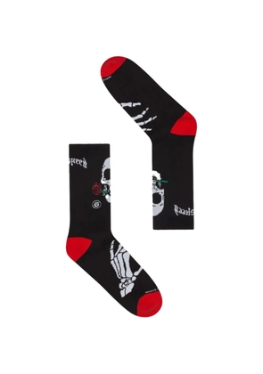 GODSPEED graphic-print socks - Black