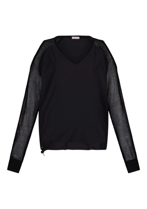 LIU JO cut-out sweatshirt - Black