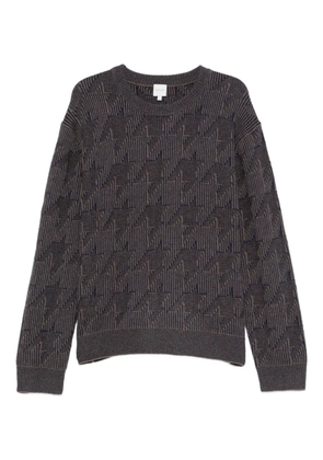 Paul Smith geometric-pattern sweater - Brown