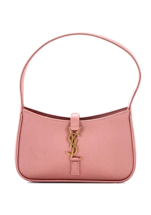 Saint Laurent Pre-Owned Le 5 a 7 Satin Mini hobo bag - Pink