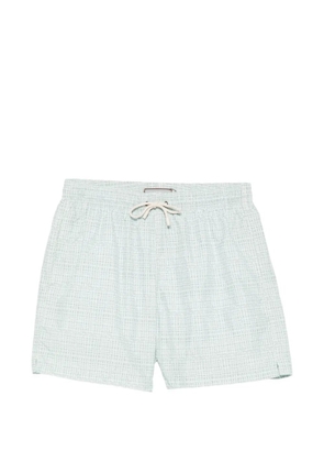 Canali patterned swim shorts - Green