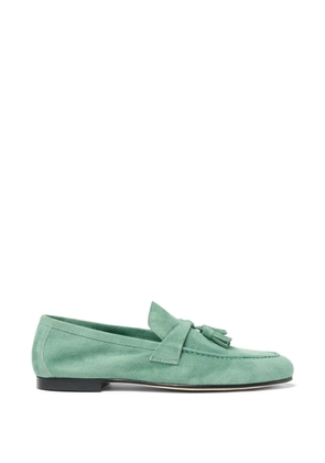 Scarosso Luisa tassel-detail loafers - Green