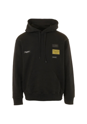MM6 Maison Margiela patch hoodie - Black