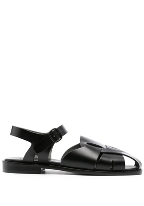 Hereu Pedra leather sandals - Black