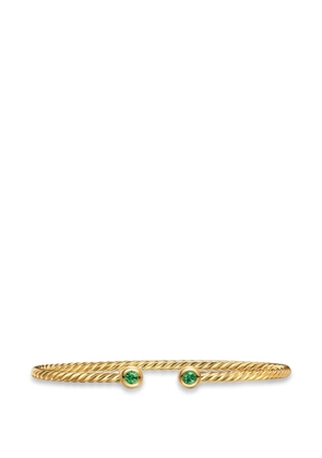 David Yurman micro Cablespira® flex round bracelet - Gold