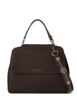 Orciani medium Sveva embellished tote bag - Brown