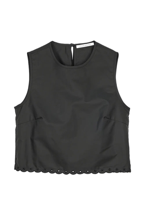 Cecilie Bahnsen CBdeeba broderie anglaise top - Black