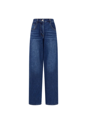 TOMBOY straight denim trousers - Blue