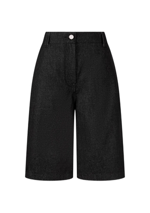 TOMBOY buttoned denim shorts - Black