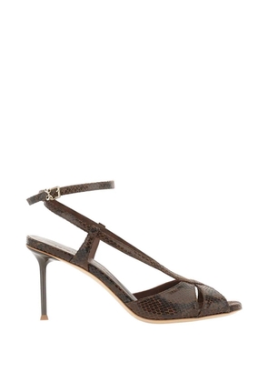 Sergio Levantesi Genny woven sandals - Brown