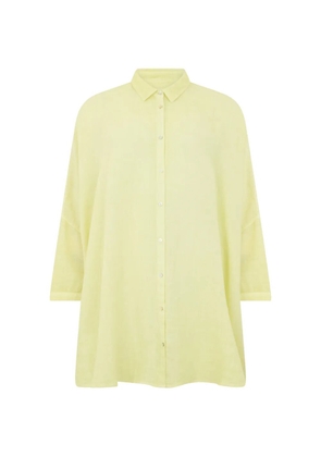 120% Lino linen shirt - Yellow