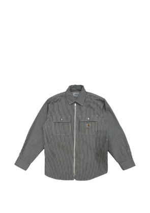 Carhartt WIP Mercer striped flap-pocket overshirt - Black