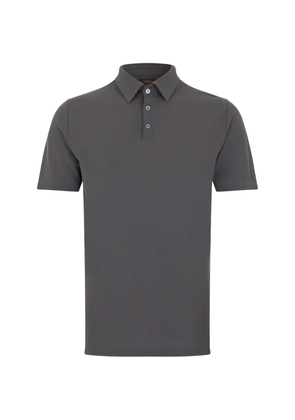 slowear short sleeve polo shirt - Grey