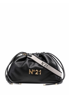 Nº21 drawstring clutch bag - Black
