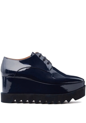 Stella McCartney platform derby shoes - Blue