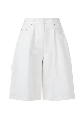 TOMBOY buttoned denim shorts - White
