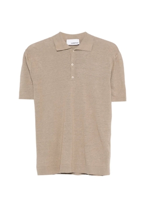 Costumein Putri buttoned short-sleeve polo shirt - Neutrals