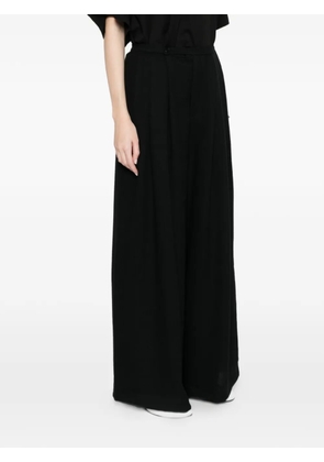 Eleh wide-leg trousers - Black