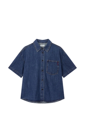 TOMBOY denim pocket shirt - Blue