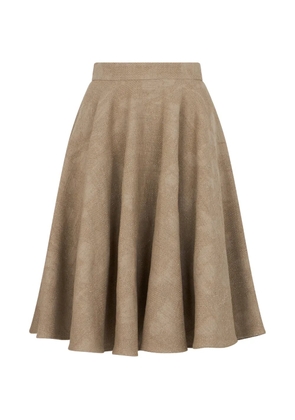Kristina Ti A-line skirt - Neutrals